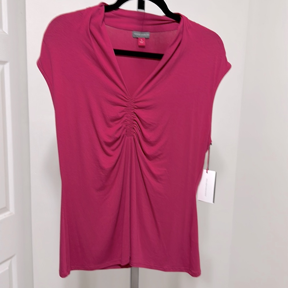 NWT Vince Camino XL V-Neck Sleeveless Top.